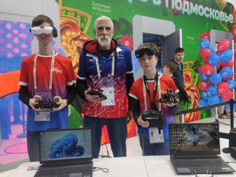 Химкинские спортивные дроны представили на выставке «Россия» на ВДНХ Новости Химок 