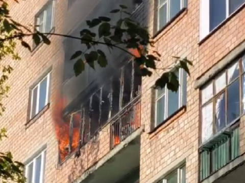 Пожар в доме 8 на улице Кудрявцева в Химках оперативно потушили Новости Химок 